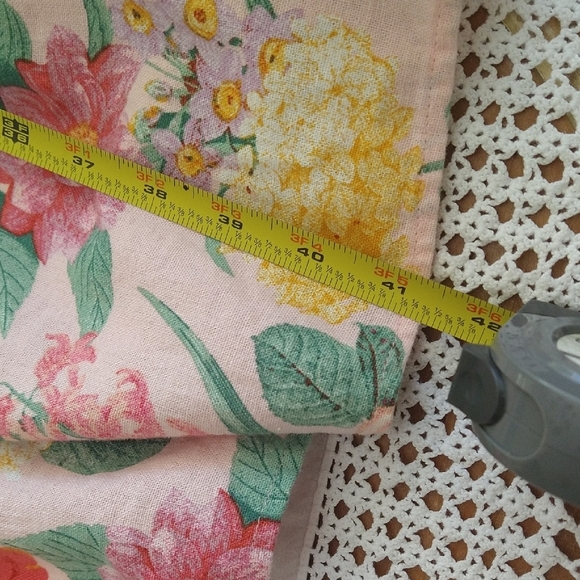 Old Navy Floral Dress with Green and Pink Accents  Wrap Blush English Rose - Picture 9 of 10